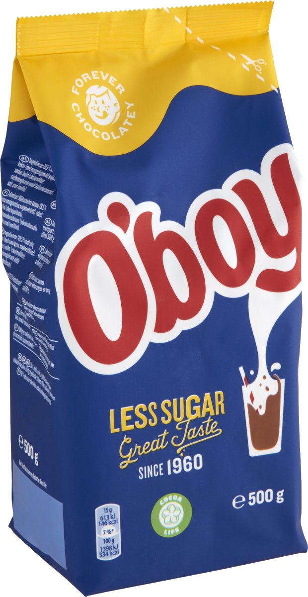 O'Boy Kakaodrik Less Sugar, 500 g