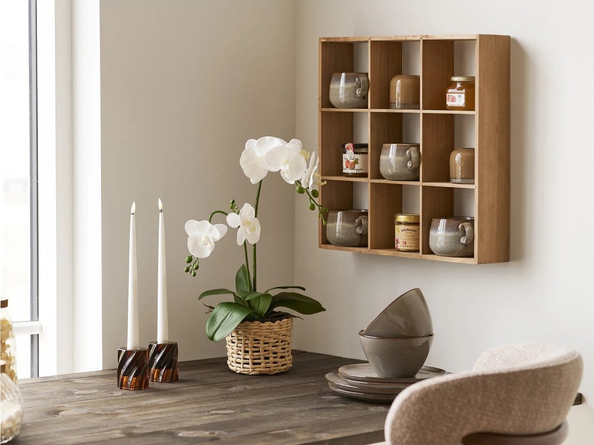 House Nordic Væghylde, 46x46x10cm, fyrretræ