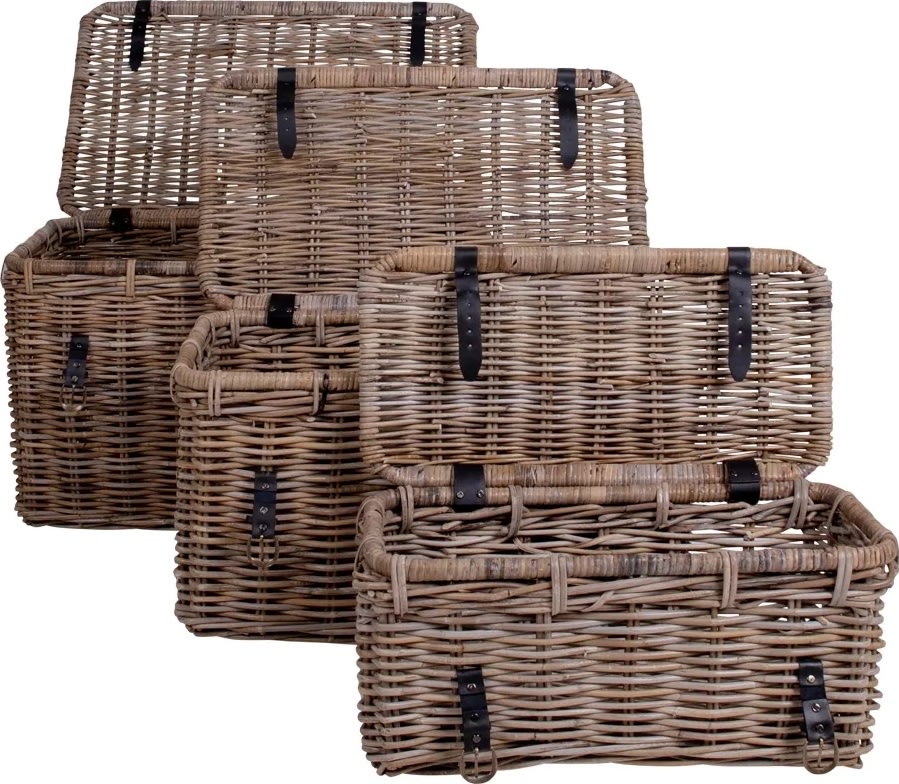 House Nordic Depok Opbevaring Æske, sæt á 3