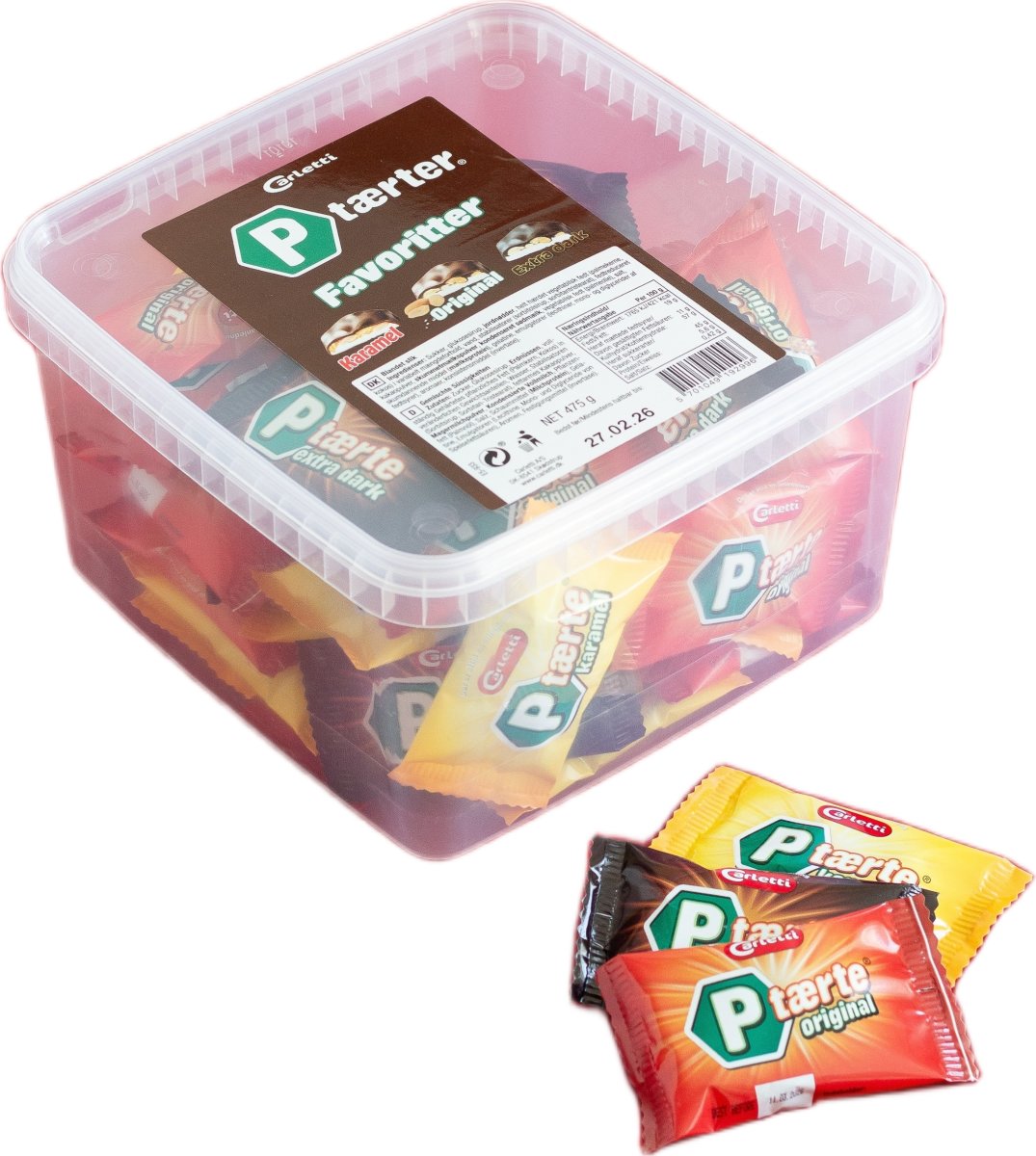 P-tærter i dåse, 475 g