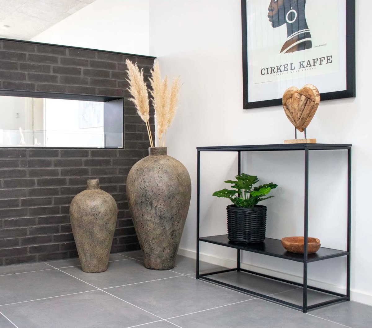 House Nordic Corvo Krukke, H80 cm, terracotta