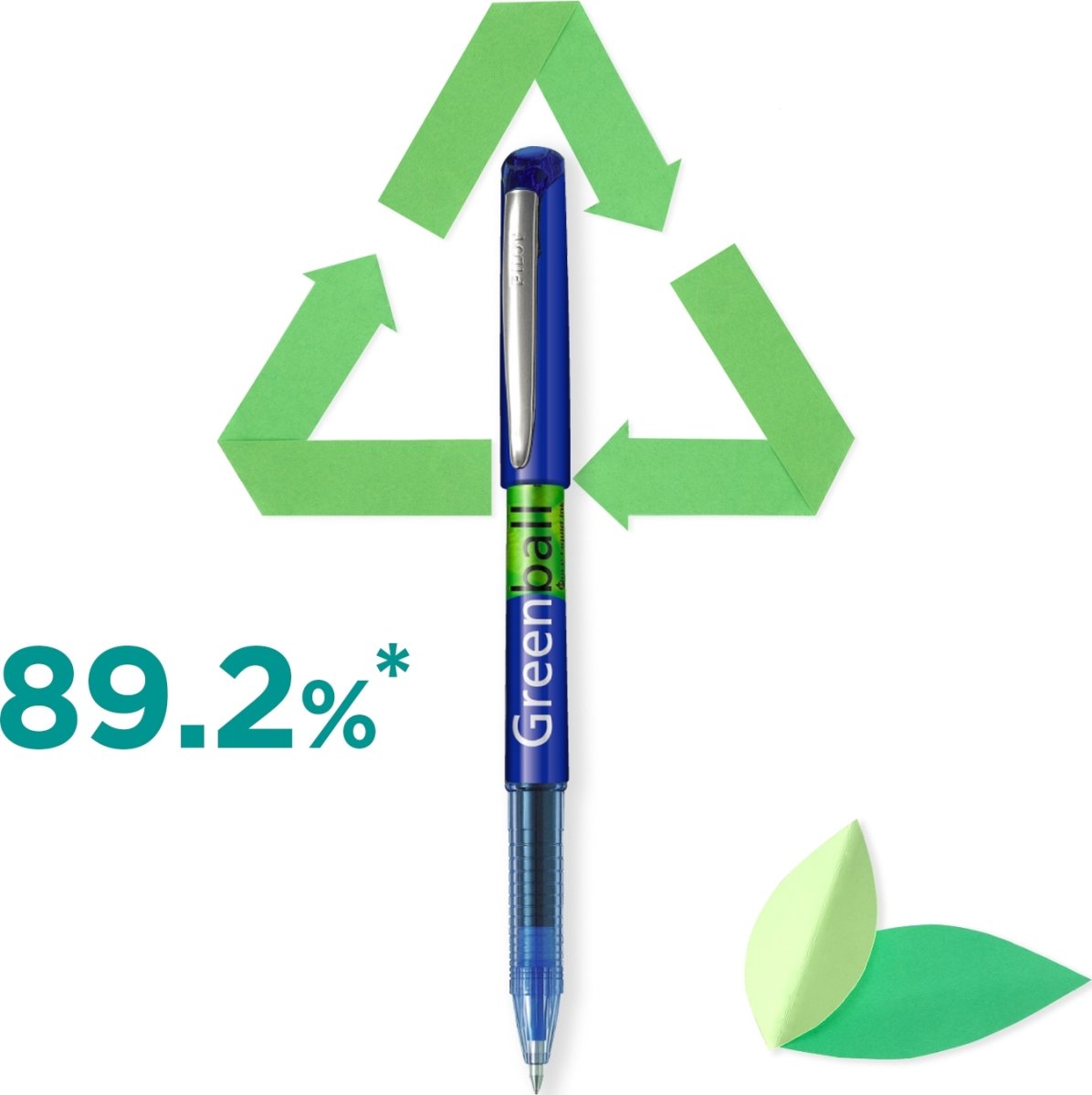 Pilot Greenball Rollerpen | M | Rød