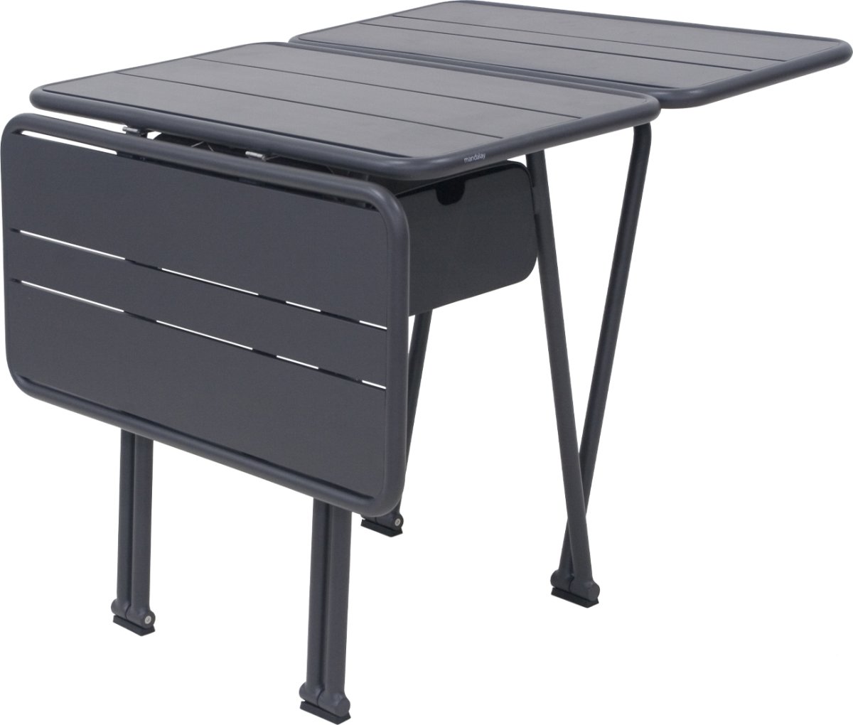 Ivy Foldebord 54-126x78x73cm, Antracit