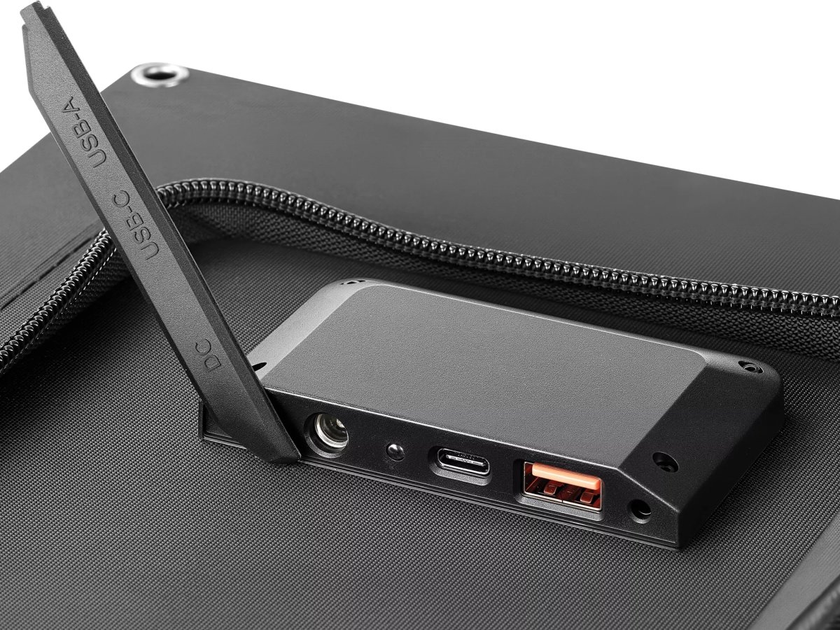 Sandberg letvægts solcelle oplader, 60W