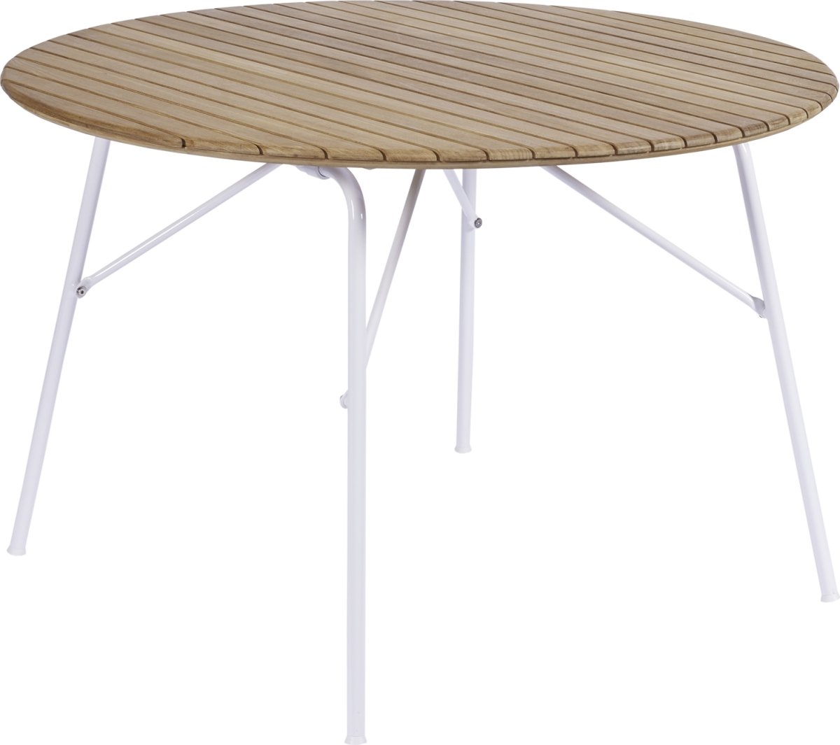 Magnolia Havebord ø110 cm, Hvid