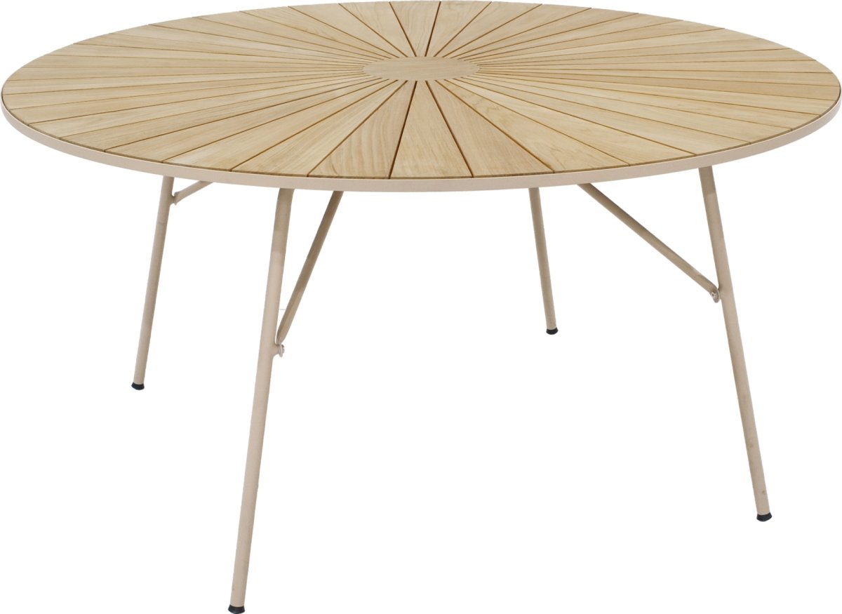 Marguerit Havebord ø140 cm, Taupe