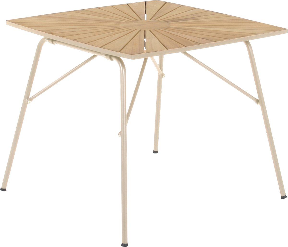 Marguerit Havebord L83 x B83cm, Taupe