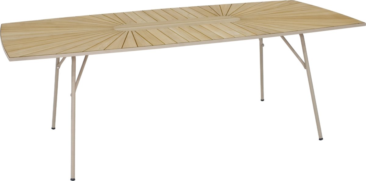 Marguerit Havebord L200 x B95cm, Taupe