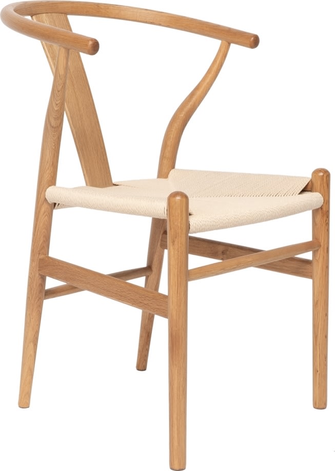 NordicLine kantinesæt m/4 stole m/flet, eg