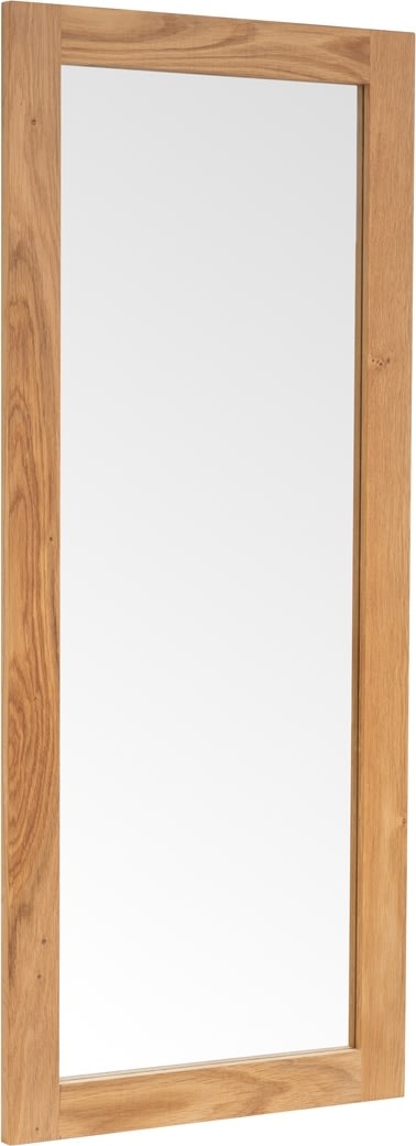 NordicLine Spejl, bred ramme i eg, 50x120 cm