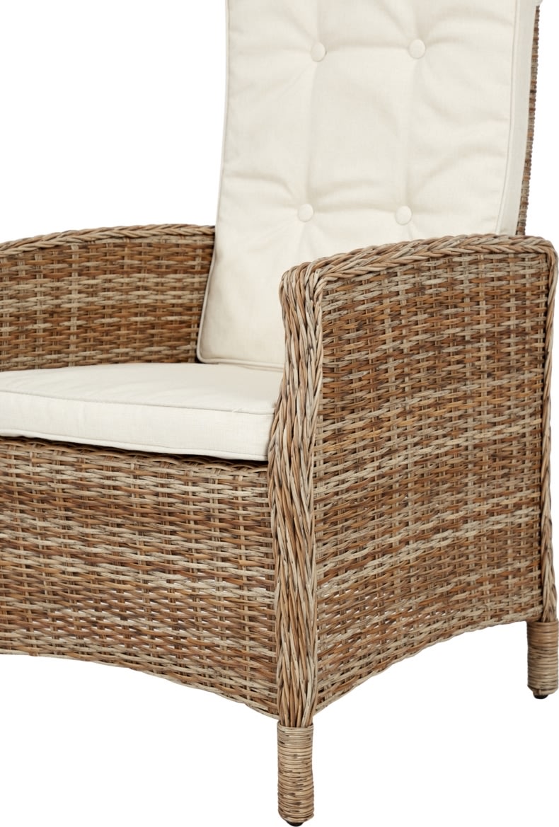 Gotland Havestol med pumpe og hynder, natur