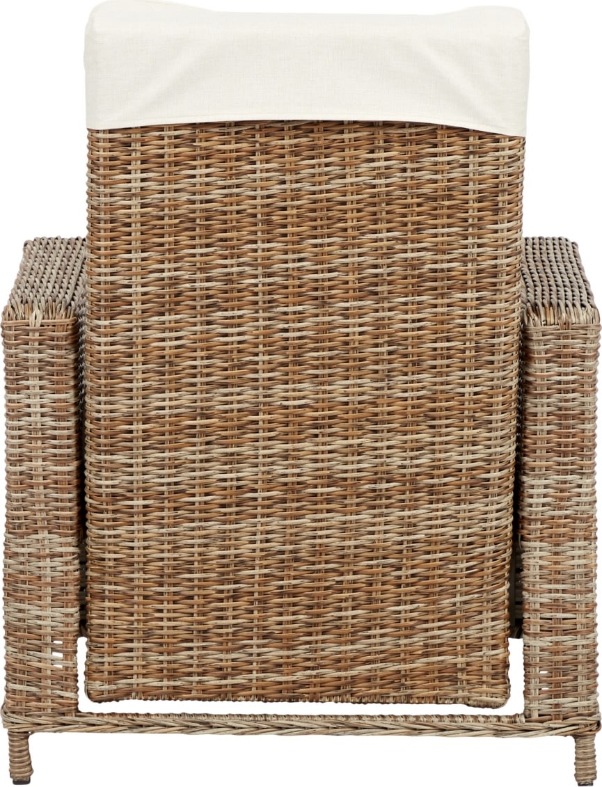 Gotland Loungestol med pumpe og hynder, natur