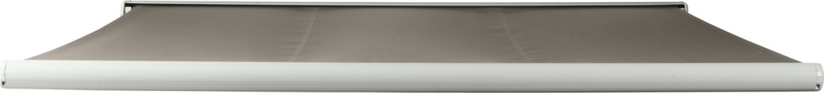 Liana Markise m/motor, 350x300 cm, taupe/hvid