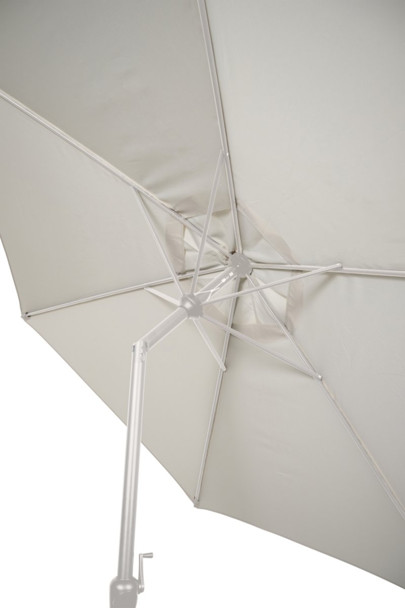 Joakim parasol m/krank og tilt Ø3m, sandy grey