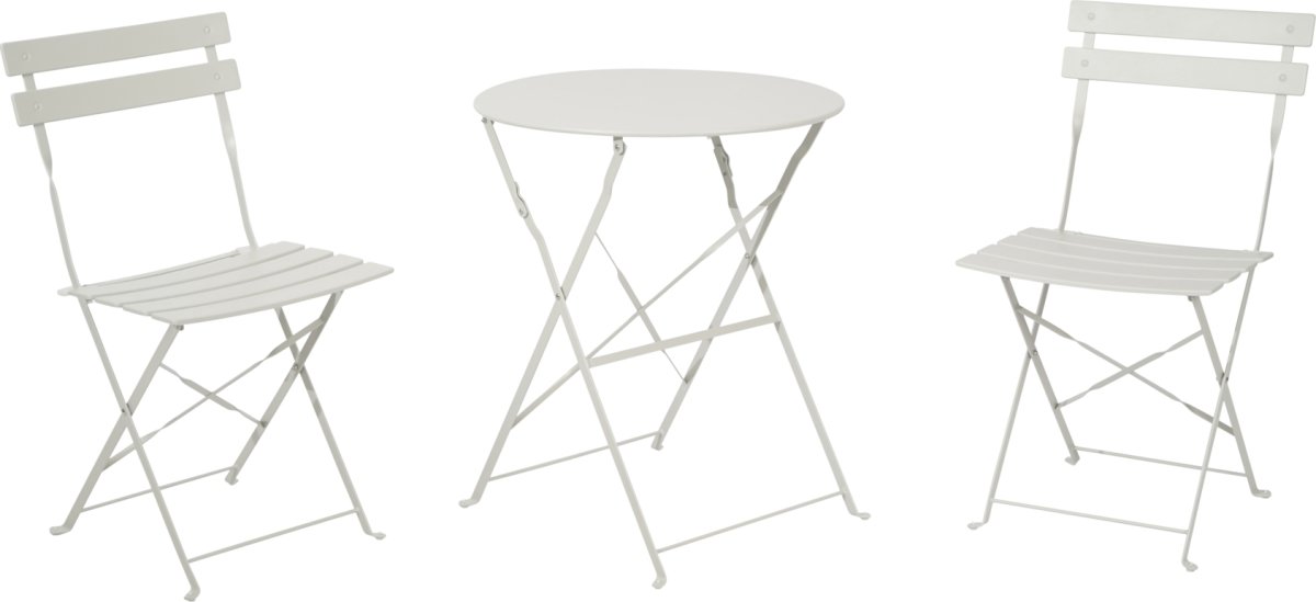 Sam Cafésæt 3 dele, sandy grey