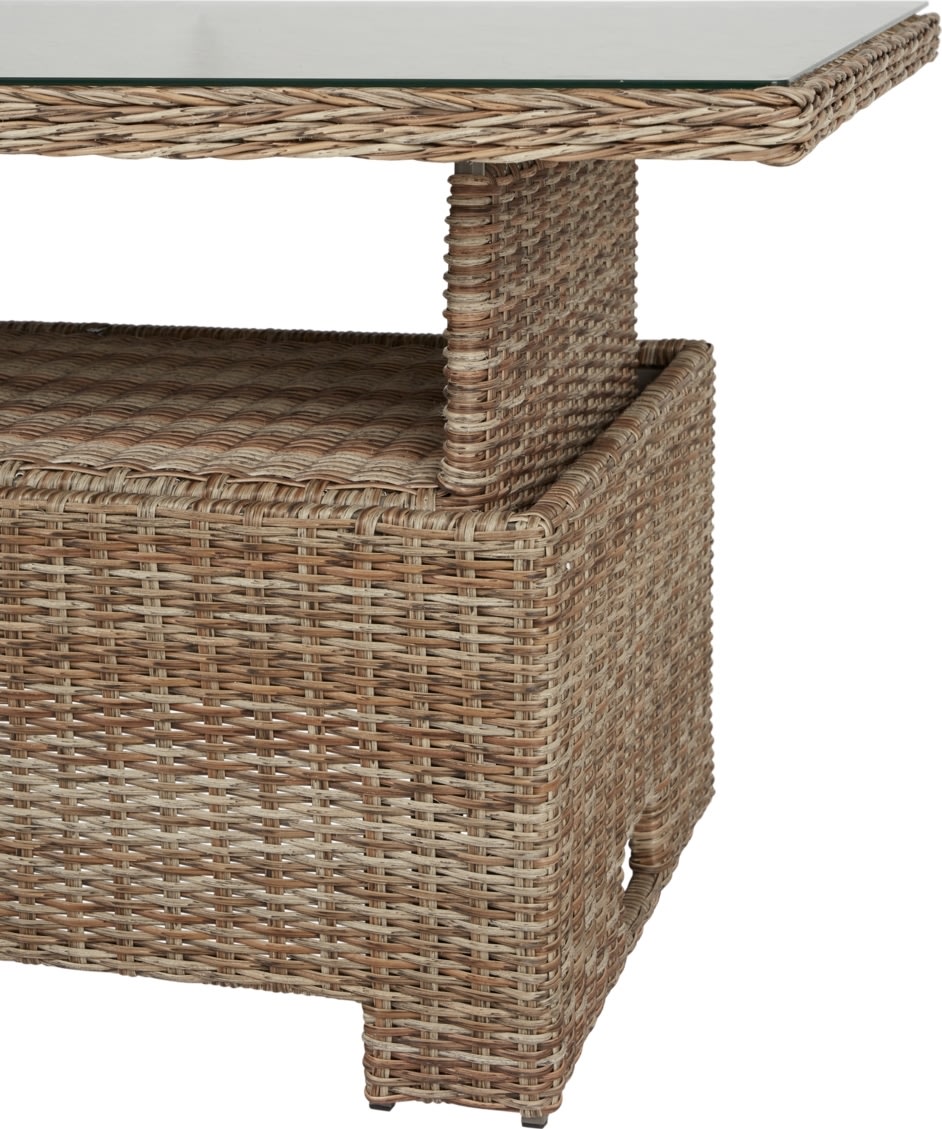 Gotland Havebord justerbart, 134x84cm, natur