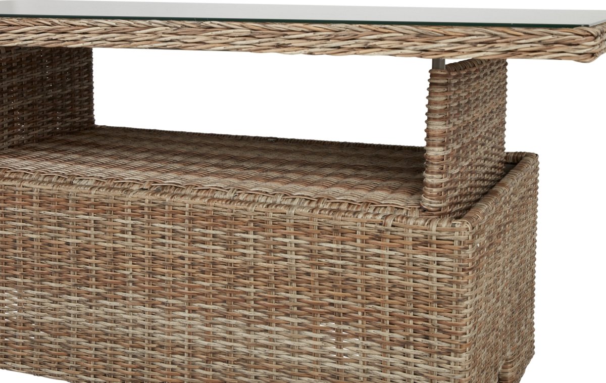 Gotland Havebord justerbart, 134x84cm, natur