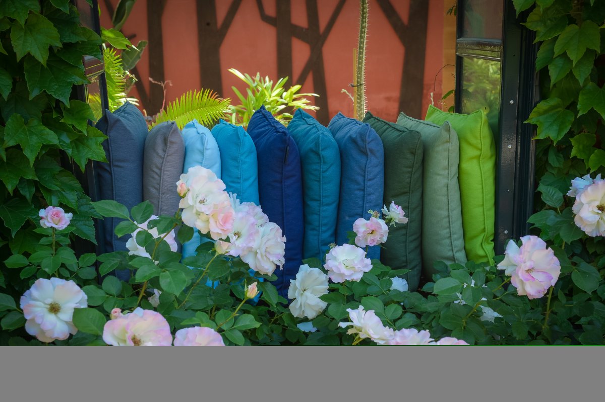 Panama Pude 45x45 cm, Grøn