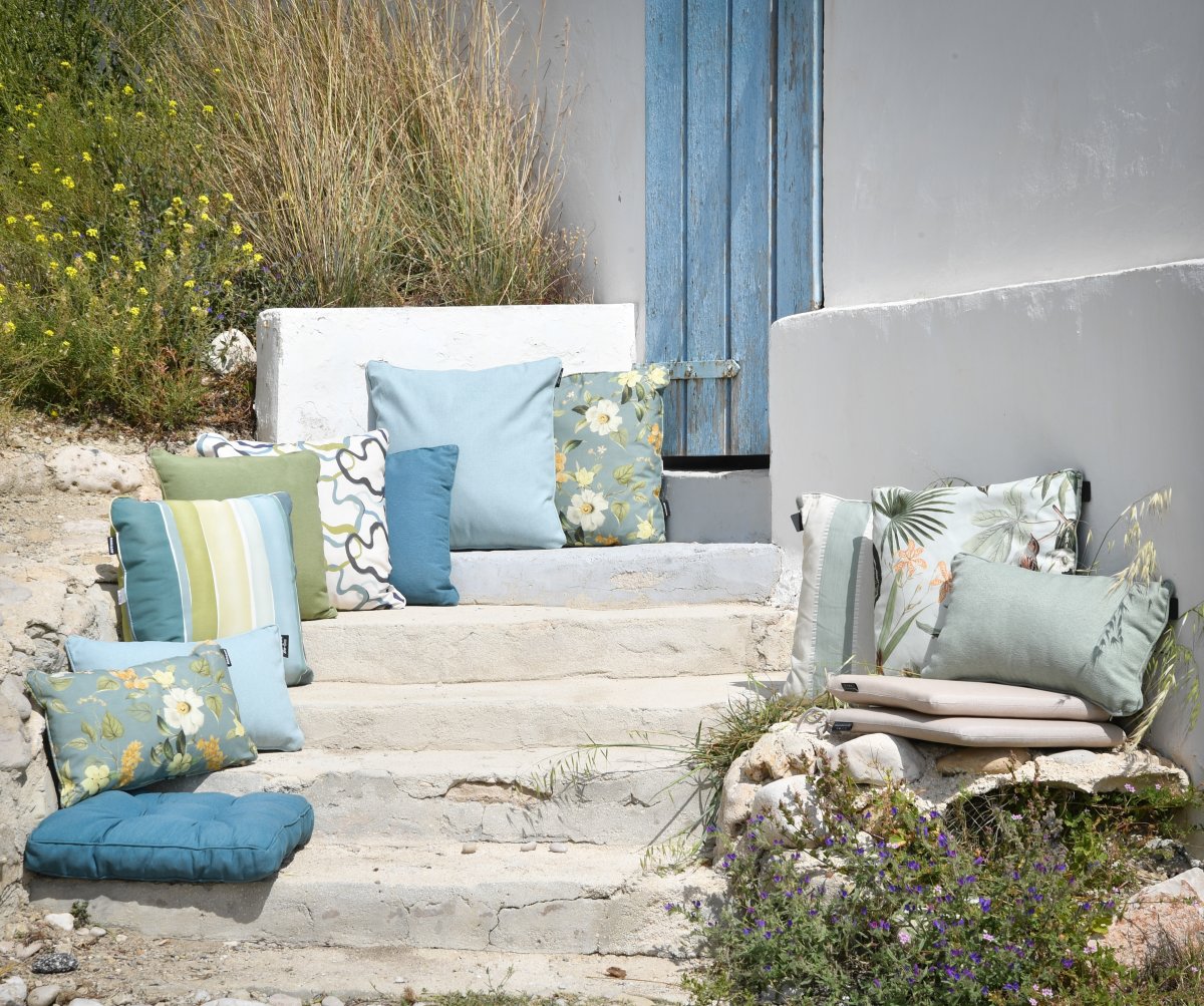 Julliete Outdoor+ Pude 30x50 cm, Blå