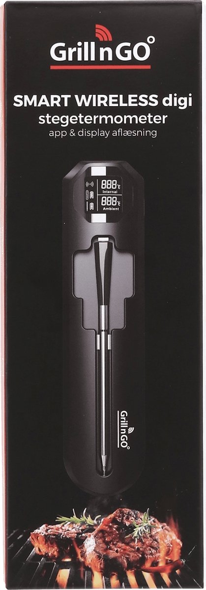 Grillngo Trådløst stegetermometer - Digital