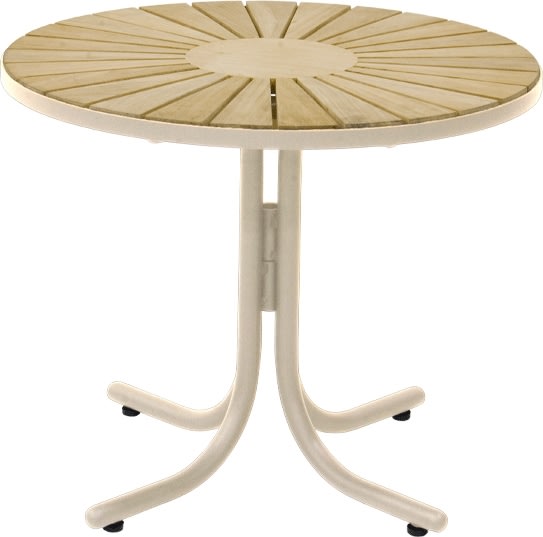 Marguerit Loungebord ø50 cm, Taupe