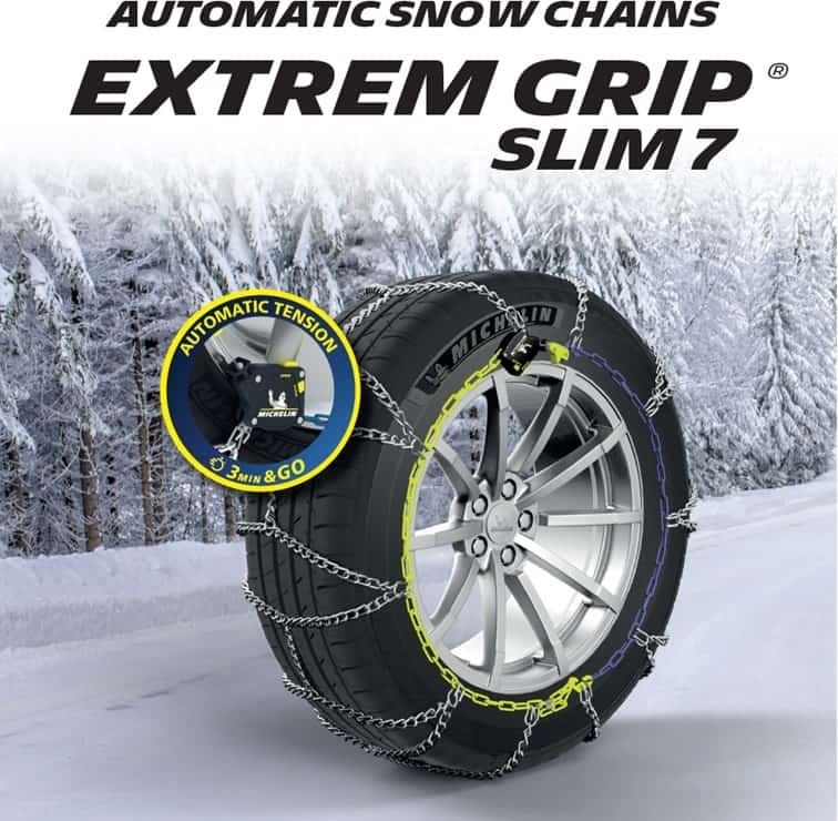 Michelin Snekæder - EXTREME GRIP SLIM 7MM 120