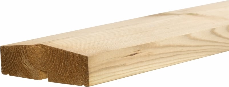 Plus Klink Profilhegn, glas 44,6, natur, 174x163cm