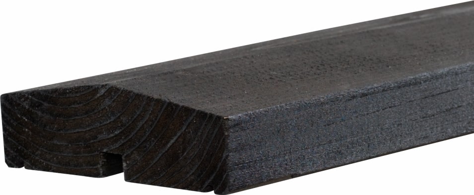 Plus Klink Profilhegn, sort, 174x203 cm.