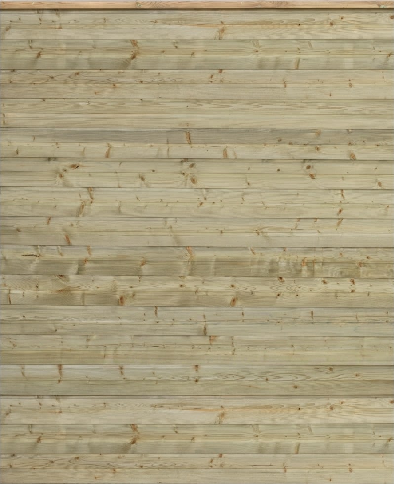 Plus Plank Profilhegn, natur, 174x203 cm.