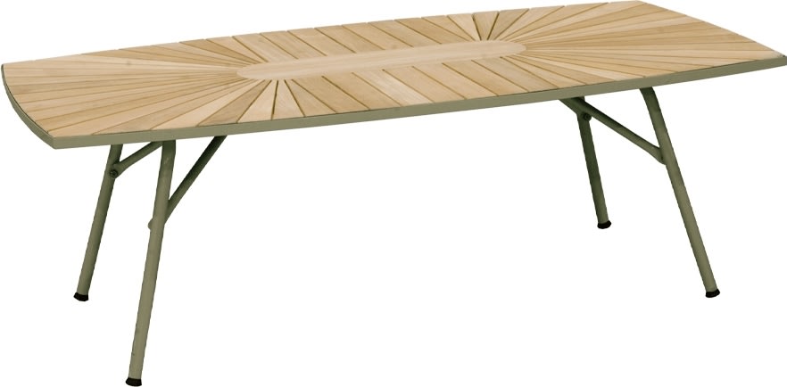 Marguerit Loungebord L130 cm, Olivengrøn