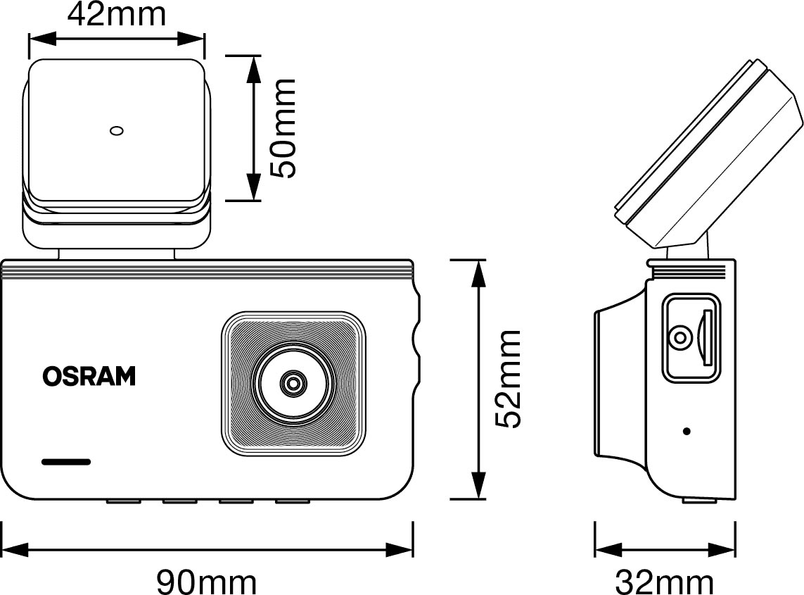 Osram Dashcam - ROADsight 3500