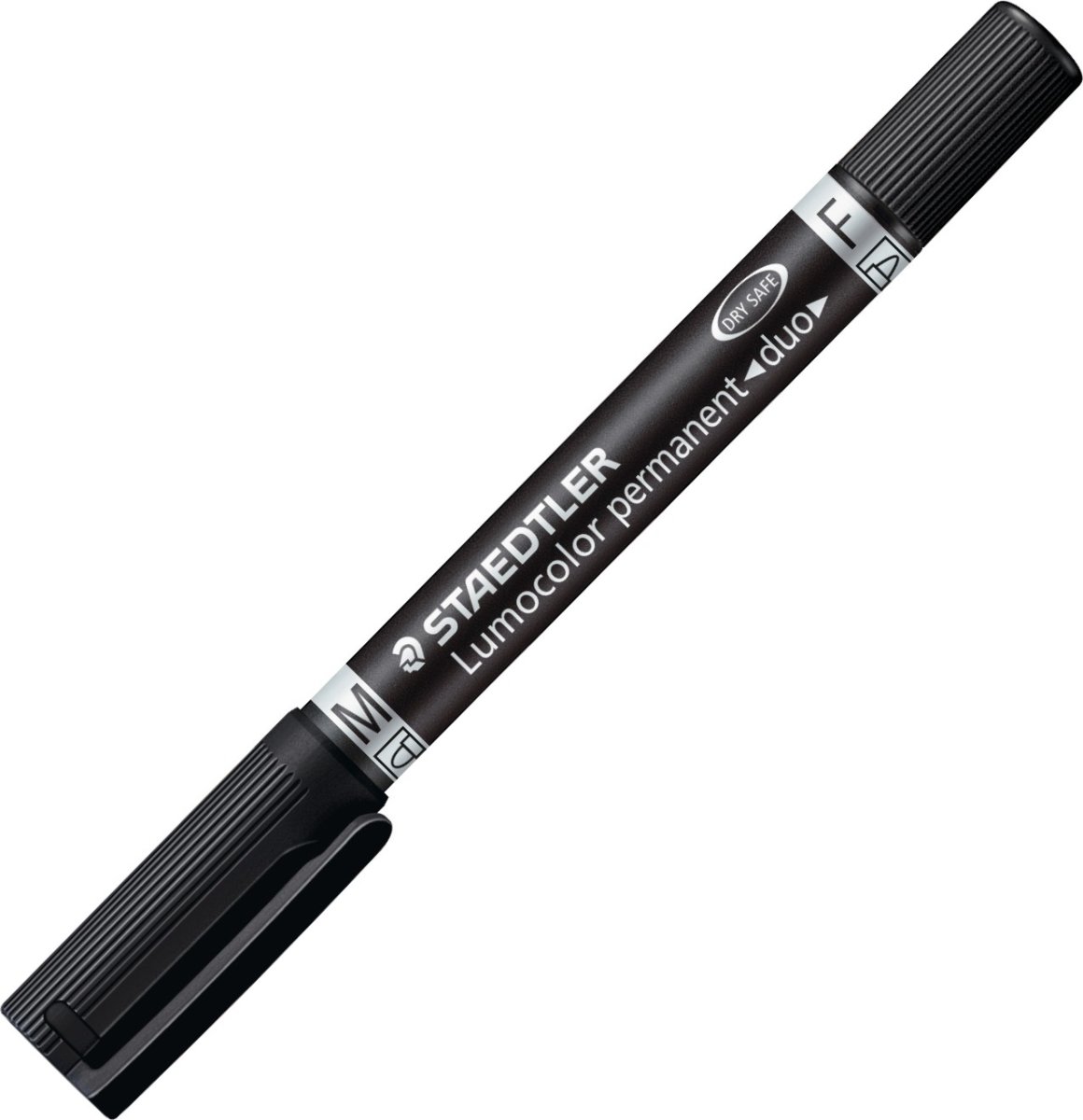 Staedtler 348 Duo Permanent Marker | Sort