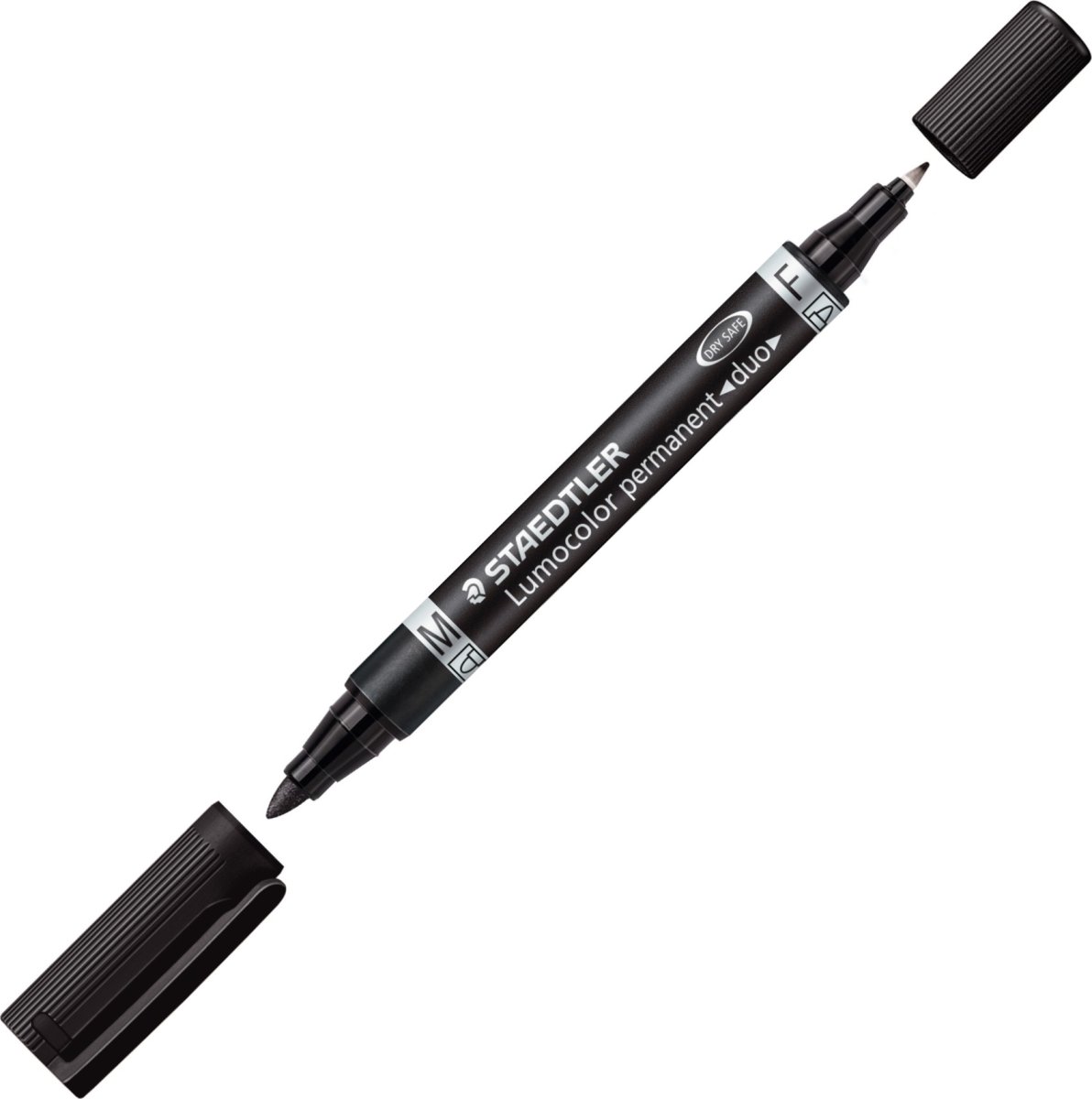 Staedtler 348 Duo Permanent Marker | Sort