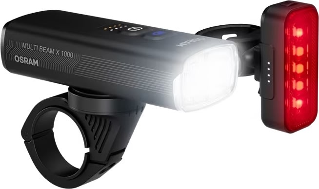Osram LEDsBike X 1000 Spot, sæt - Multi Beam