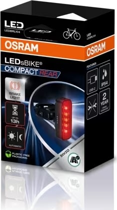 Osram LEDsBIKE Cykellygte-sæt - Compact rear