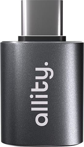Allity ABA-102 USB 3.0 til USB-C adapter, grå