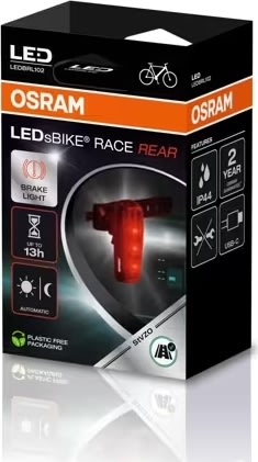 Osram LEDsBIKE cykellygte - Race Rear