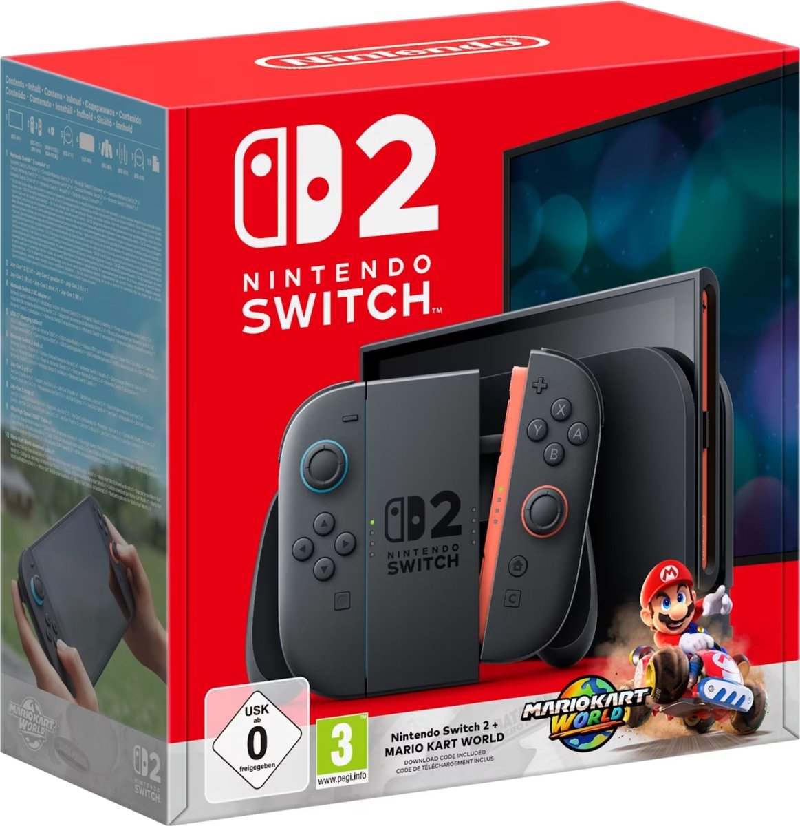 Nintendo Switch 2 spilkonsol, sort