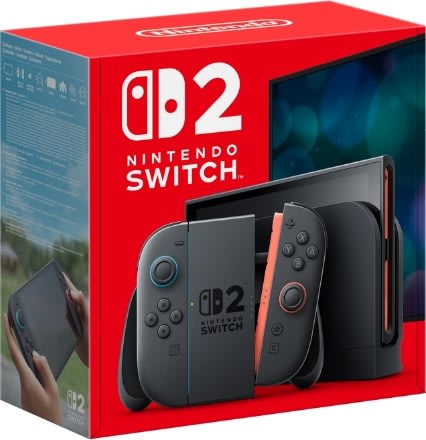 Nintendo Switch 2 spilkonsol, 256GB, sort