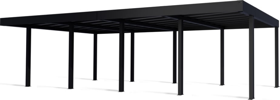 Palram Canopia Carport Oslo 4 biler, 6x12 meter