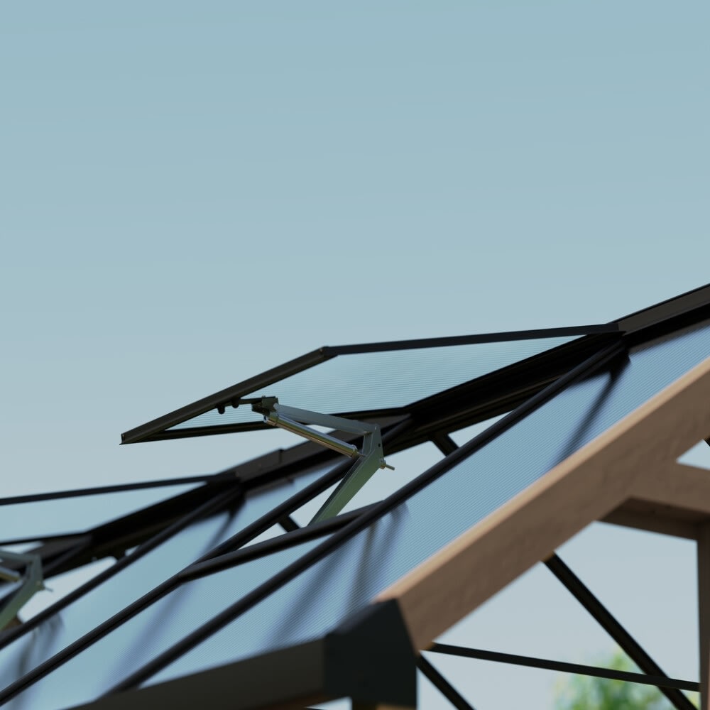 Palram Canopia Drivhus Natura, cedertræ, 8,6 m2