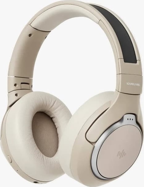 Soundliving Solar Over-Ear Hovedtelefoner - Beige