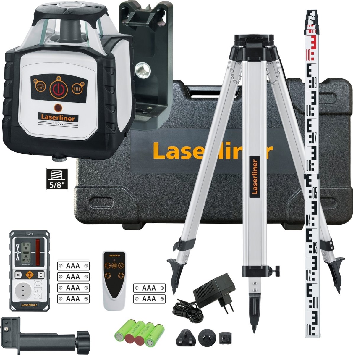 Laserliner Cubus 210 Set rotationslaser