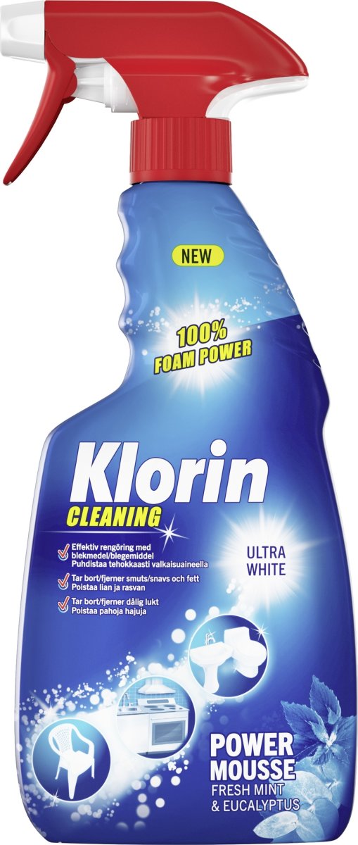 Klorin Spray | Power Mousse | 500 ml