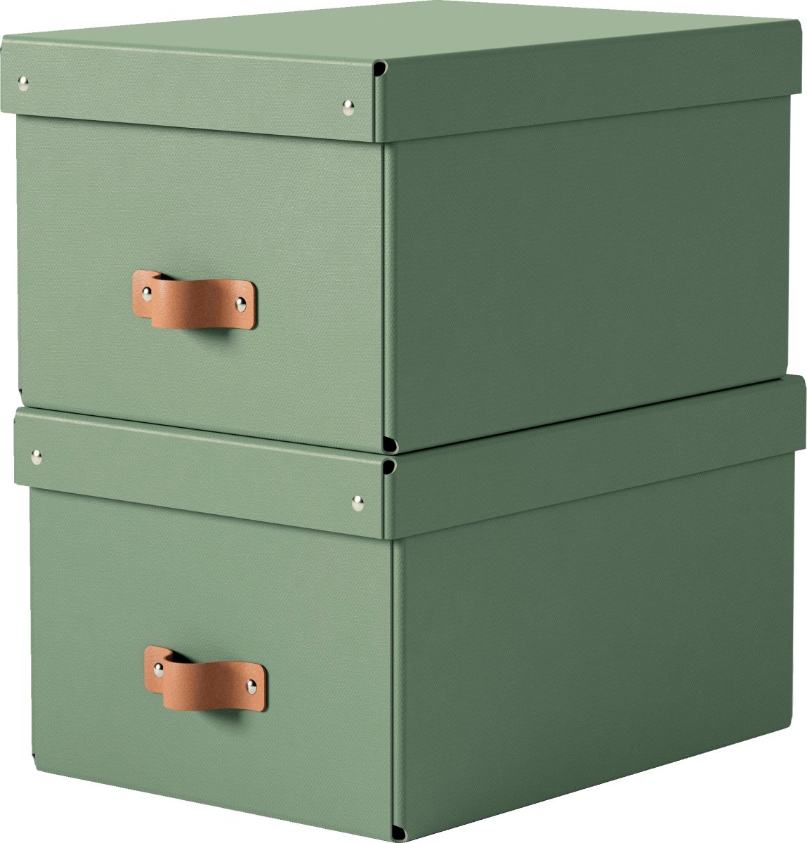 Leitz Puro Boks m. låg | M  | Grøn | 2 stk.