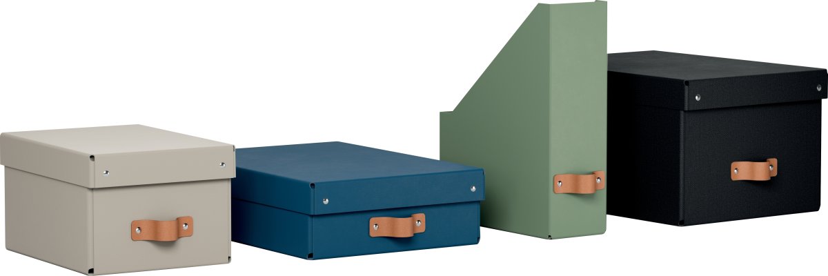 Leitz Puro Boks m. låg | S | Beige | 2 stk.