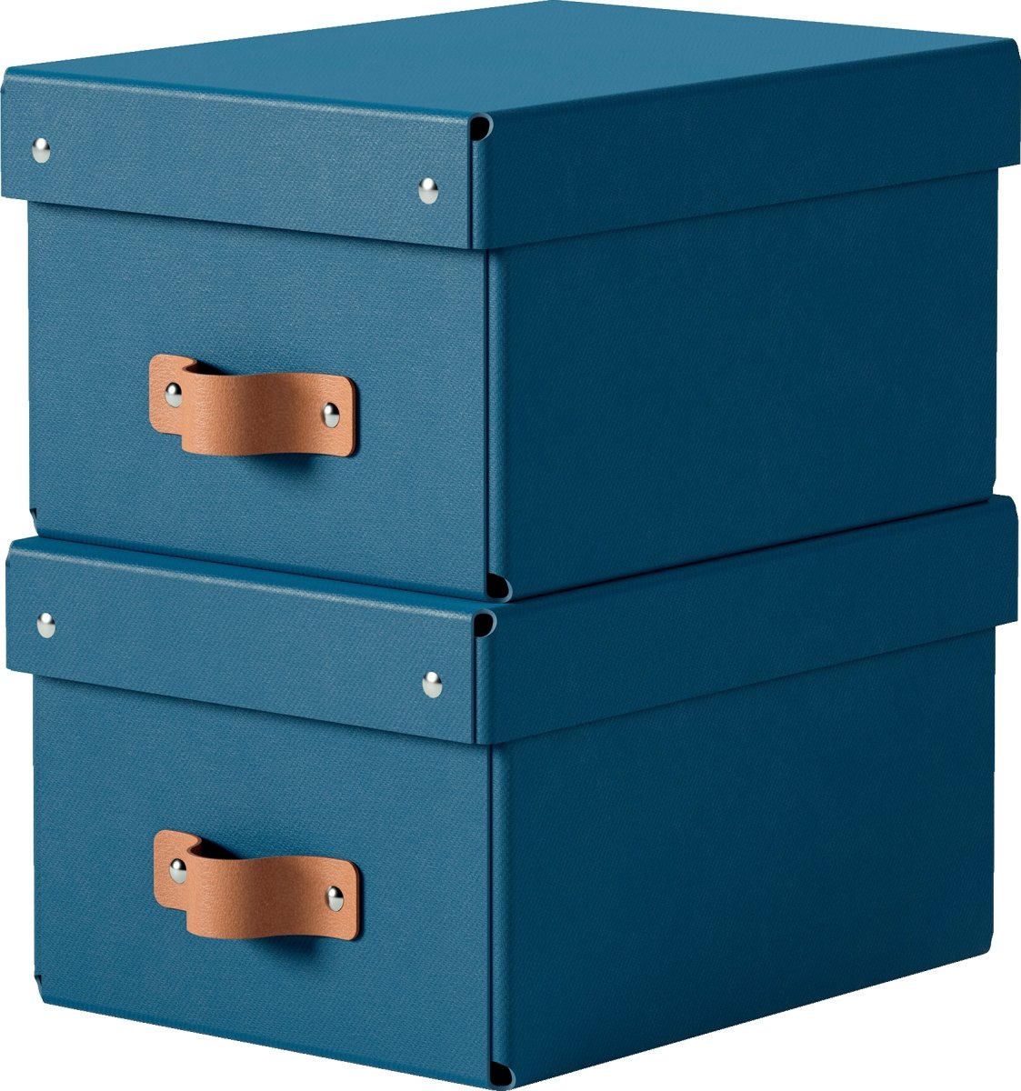 Leitz Puro Boks m. låg | S | Blå | 2 stk.