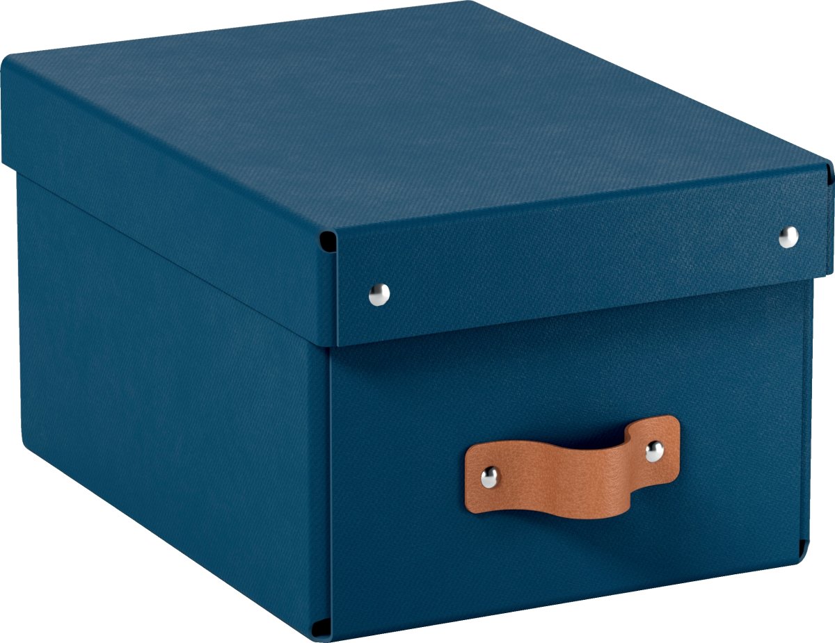 Leitz Puro Boks m. låg | S | Blå | 2 stk.