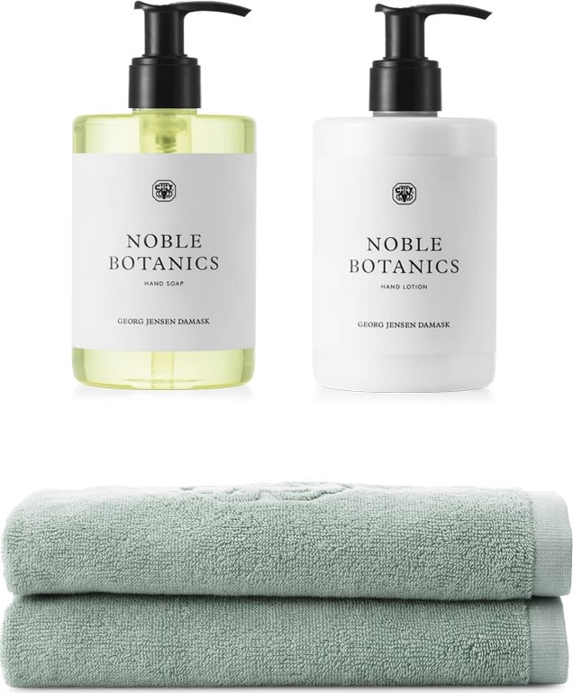 Georg Jensen Damask Badeværelsespakke, sage