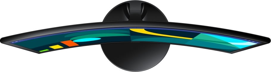 Samsung Essential S3 S24D360GAU 24" kurvet skærm